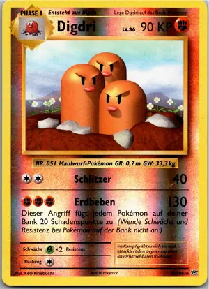 Pokémon-Karte Digdri 56/108 Evolution