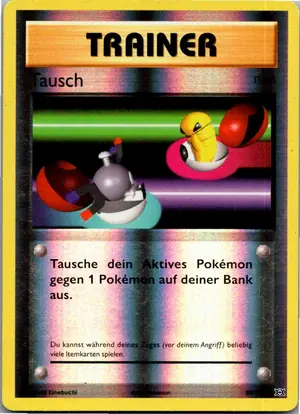 Pokémon-Karte Tausch 88/108 Evolution