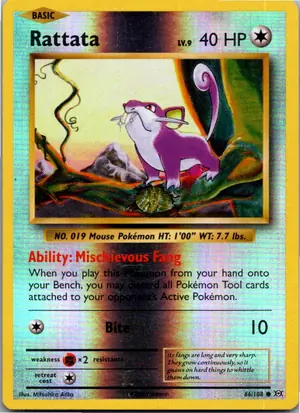 Rattata Rattfratz Exemplar 3,95 €
