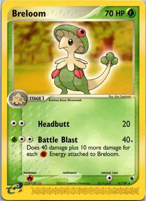 Breloom Kapilz Exemplar 3,95 €
