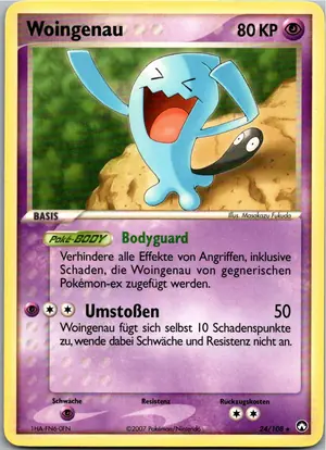 Woingenau 24/108 EX Power Keepers – Vorderseite