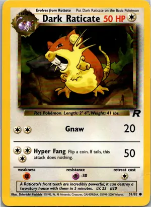 Dark Raticate Dunkles Rattikarl Exemplar 3,95 €