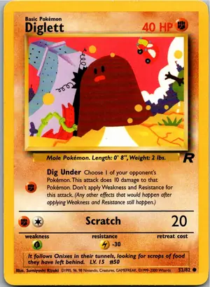Diglett Digda Exemplar 2,95 €
