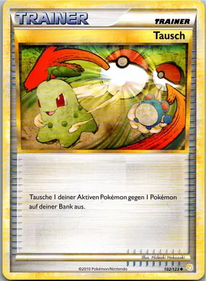 Pokémon-Karte Tausch 102/123 HeartGold SoulSilver
