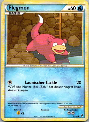 Pokémon-Karte Flegmon 70/95 Ruf der Legenden