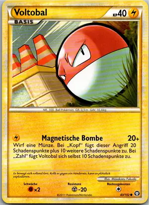 Pokémon-Karte Voltobal 83/102 Triumph