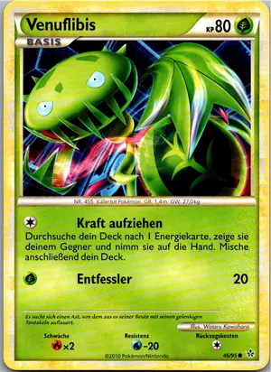 Pokémon-Karte Venuflibis 46/95 Entfesselt