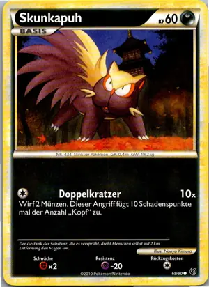 Skunkapuh Exemplar 1,95 €
