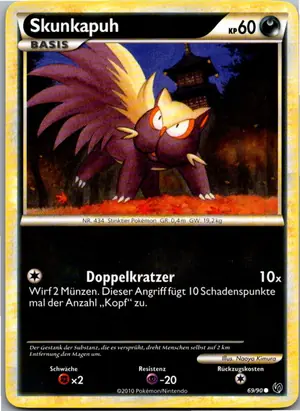 Skunkapuh Exemplar 1,95 €