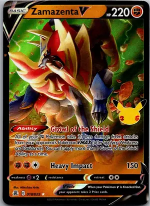 Zamazenta V Exemplar 2,95 €