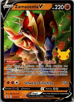 Zamazenta V Exemplar 2,95 €