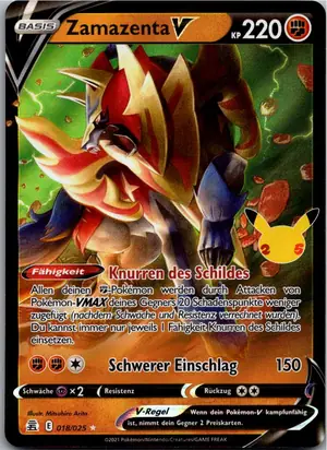 Zamazenta V Exemplar 2,95 €