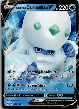 Galarian Darmanitan V Darmanitan V Exemplar 2,95 €