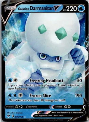 Galarian Darmanitan V Darmanitan V Exemplar 2,95 €