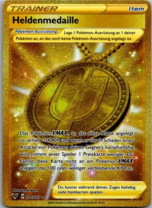 Heldenmedaille Exemplar 8,25 €