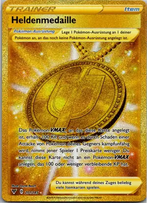 Heldenmedaille Exemplar 8,25 €