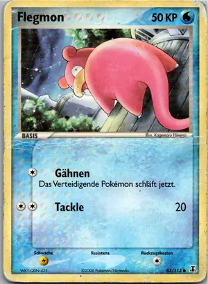 Pokémon-Karte Flegmon 83/113 EX Delta Species