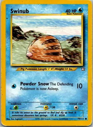 Swinub Quiekel Exemplar 1,95 €