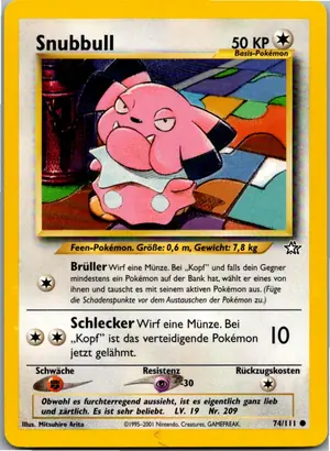 Snubbull Exemplar 2,95 €