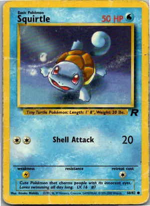 Squirtle Schiggy Exemplar 3,95 €