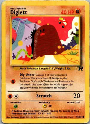 Diglett Digda Exemplar 2,95 €