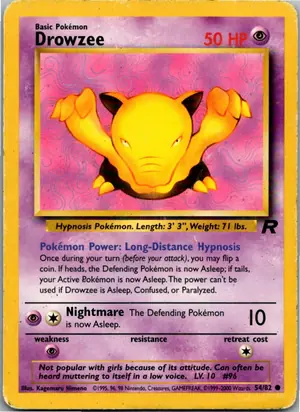 Drowzee Traumato Exemplar 2,95 €