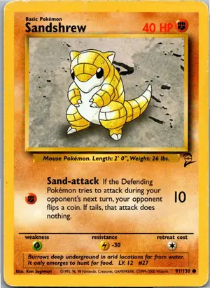Sandshrew Sandan Exemplar 2,95 €