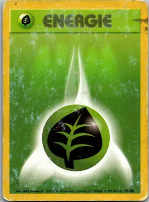 Pokémon-Karte Pflanzen Energie 99/102 Grundset