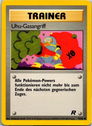 Pokémon-Karte Goop Gas Attack 78/82 Team Rocket