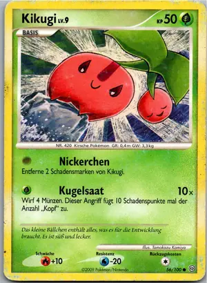 Pokémon-Karte Kikugi 56/100 Sturmtief
