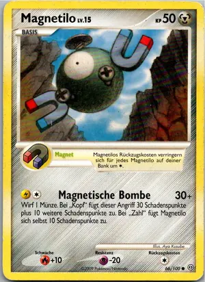 Pokémon-Karte Magnetilo 66/100 Sturmtief