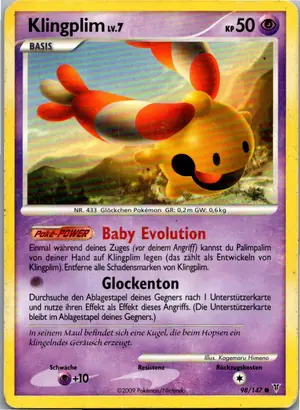 Pokémon-Karte Klingplim 98/147 Ultimative Sieger