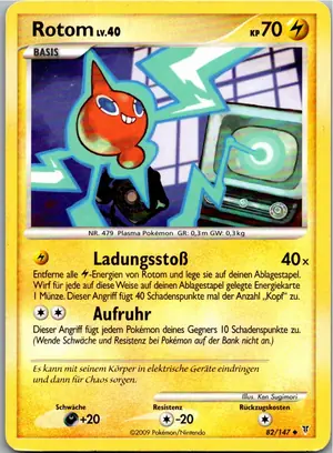 Pokémon-Karte Rotom 82/147 Ultimative Sieger