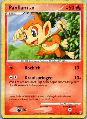 Pokémon-Karte Panflam 97/147 Ultimative Sieger
