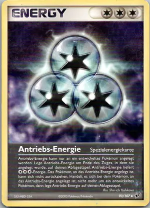 Pokémon-Karte Antriebs-Energie 93/107 EX Deoxys