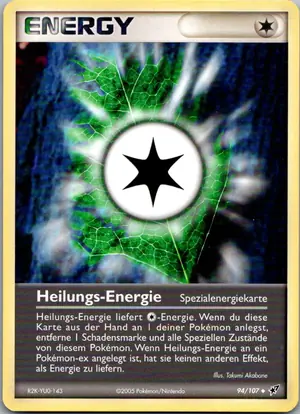Pokémon-Karte Heilungs-Energie 94/107 EX Deoxys