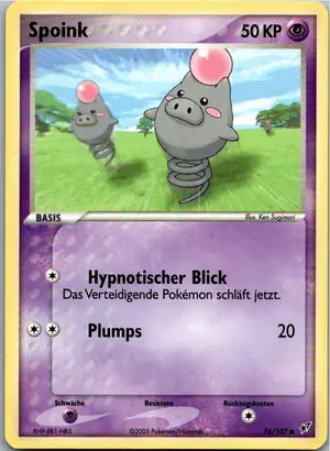 Spoink Exemplar 1,95 €
