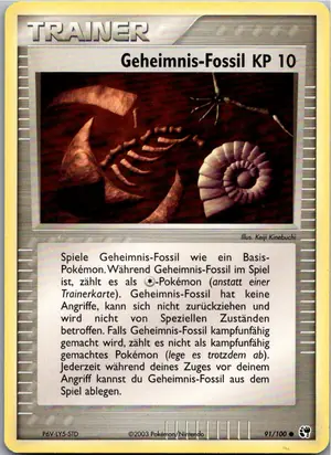 Geheimnis-Fossil Exemplar 1,95 €