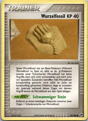 Wurzelfossil Exemplar 1,25 €