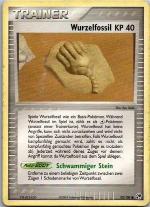 Wurzelfossil Exemplar 1,25 €