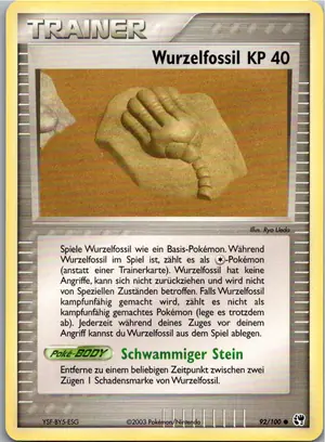 Wurzelfossil Exemplar 1,25 €
