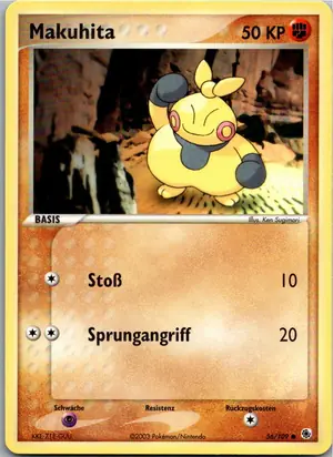 Makuhita Exemplar 1,95 €