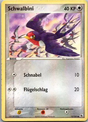 Schwalbini Exemplar 1,95 €