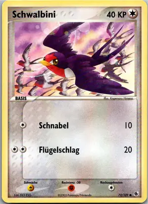 Schwalbini Exemplar 1,95 €