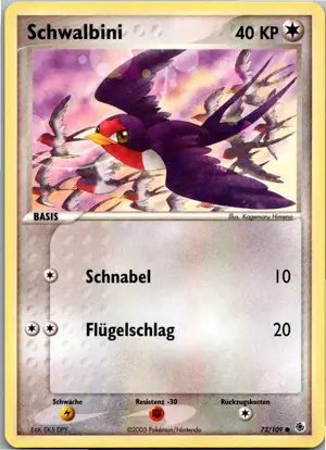 Schwalbini Exemplar 1,95 €