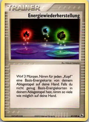 Energiewiederherstellung Exemplar 2,95 €