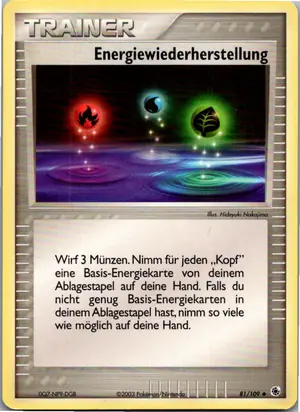 Energiewiederherstellung Exemplar 2,95 €