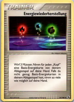 Energiewiederherstellung Exemplar 2,95 €