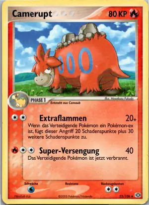 Camerupt Exemplar 2,95 €