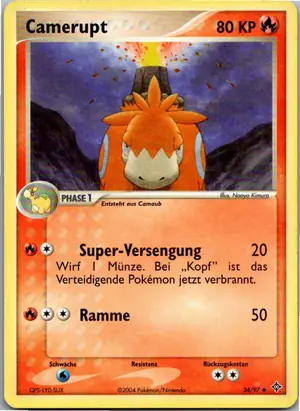 Camerupt Exemplar 1,95 €